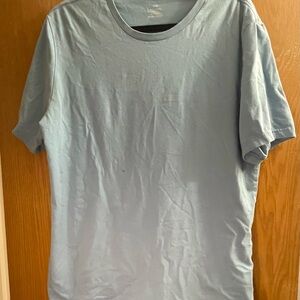 Geoffrey Beene Sky Blue Short Sleeve Tee